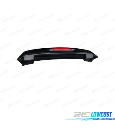 ALERON SPOILER TOYOTA LAND CRUISER 03-08 TERCERA LUZ FRENO NEGRO BRILLO