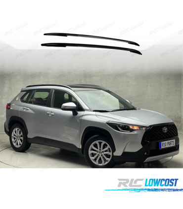BARRAS DE TECHO TOYOTA COROLLA CROSS 22- NEGRO
