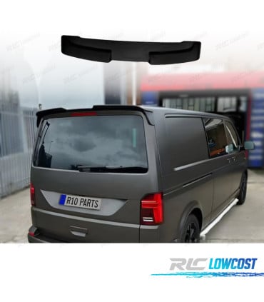 ALERON SPOILER VOLKSWAGEN VW MULTIVAN 03-19 LOOK SPORTLINE NEGRO BRILLO