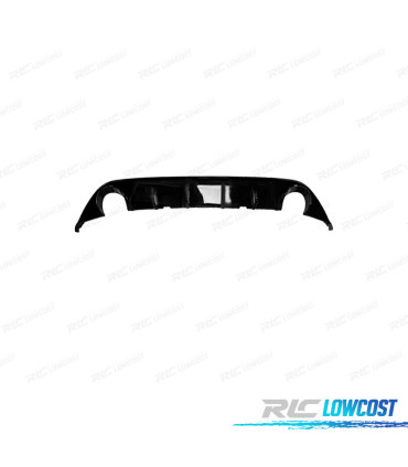DIFUSOR VOLKSWAGEN GOLF 7 12-17 LOOK TCR NEGRO BRILLO