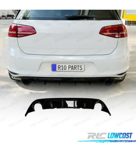 DIFUSOR VOLKSWAGEN GOLF 7 12-17 LOOK TCR NEGRO BRILLO