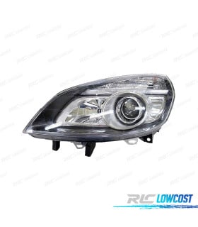 FARO IZQ RENAULT SCENIC II 05-08 XENON FONDO NEGRO