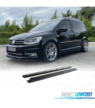 AÑADIDOS TALONERAS VOLKSWAGEN VW CADDY LWB 21- NEGRO BRILLO