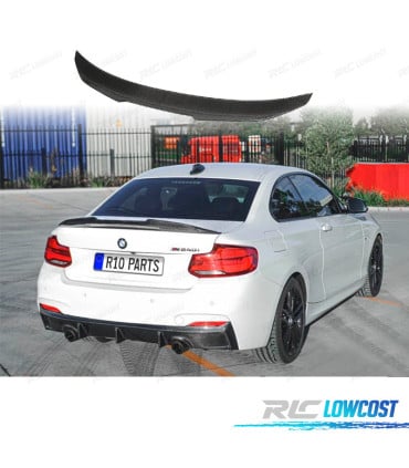 ALERON SPOILER BMW F22 F23 LOOK PSM CARBONO