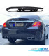 DIFUSOR MERCEDES CLASE C C205 COUPE AMG 14-18 LOOK C63 NEGRO BRILLO