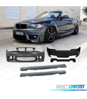 KIT CARROCERIA BMW E82 E88 04-12 LOOK 1M