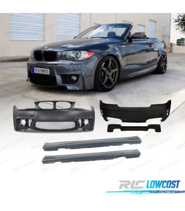 KIT CARROCERIA BMW E82 E88 04-12 LOOK 1M
