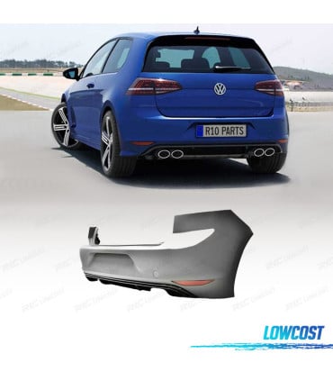 PARAGOLPES TRASERO VOLKSWAGEN VW GOLF 7 12-17 LOOK R20 PDC
