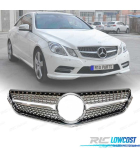 PARRILLA MERCEDES CLASE E W207 09-13 LOOK DIAMOND CROMO