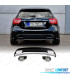 DIFUSOR MERCEDES CLASE A W176 12-18 LOOK AMG A45 + COLAS ESCAPE