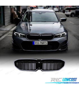 PARRILLAS BMW G20 23-25 LOOK M NEGRO BRILLO + LED