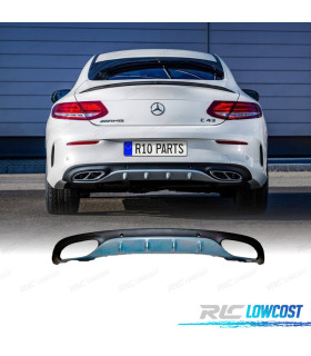 DIFUSOR MERCEDES CLASE C W205 COUPE AMG 14-18 LOOK C63