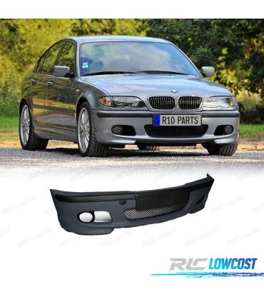 PARAGOLPES DELANTERO BMW E46 99-05 LOOK M + NIEBLAS AMARILLOS