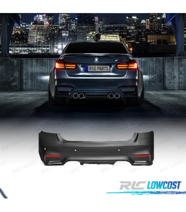PARAGOLPES TRASERO BMW F30 LOOK M3 11-18 + KIT ESCAPE