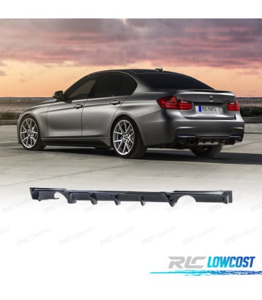 DIFUSOR BMW F30 F31 11-19 LOOK M PERFORMANCE NEGRO BRILLO