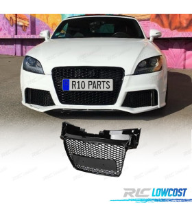 PARRILLA AUDI TT 8J 06-14 LOOK RS NEGRO BRILLO LOOK RS