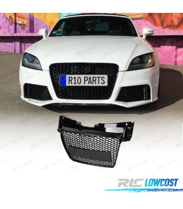 PARRILLA AUDI TT 8J 06-14 LOOK RS NEGRO BRILLO