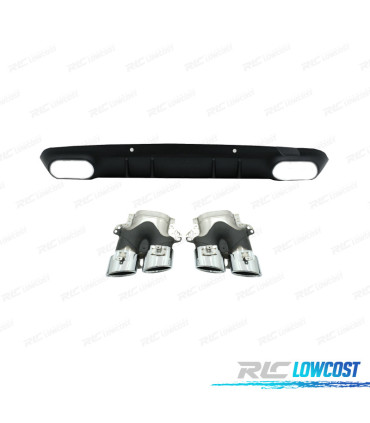 DIFUSOR MERCEDES W257 18-24 LOOK AMG CLS53