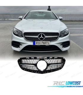 PARRILLA MERCEDES CLASE E W212 14-16 LOOK DIAMOND NEGRO