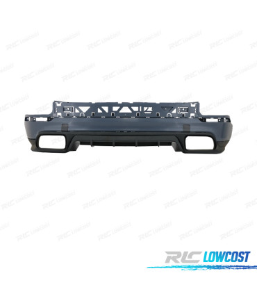 PARAGOLPES TRASERO PORSCHE CAYENNE 18-23 + DIFUSOR LOOK TURBO