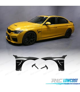 KIT 2 ALETAS BMW F30 F31 LOOK M4 MOLDURA NEGRO