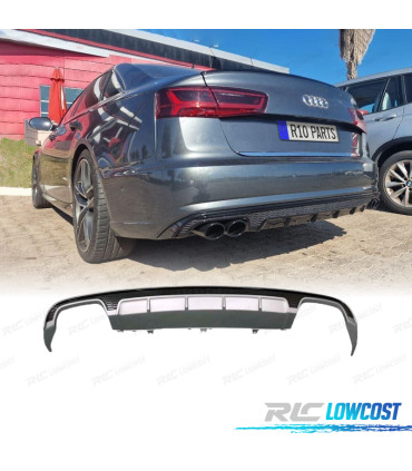 DIFUSOR AUDI A6 C7 16- LOOK S6