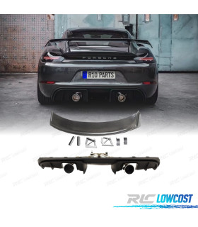 KIT CARROCERIA PORSCHE CAYMAN 718 17-23 LOOK GT4 CARBONO