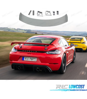 ALERON SPOILER PORSCHE CAYMAN 17-23 LOOK GT4