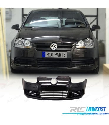 PARAGOLPES DELANTERO VOLKSWAGEN VW GOLF 5 LOOK R32 NEGRO BRILLO SRA
