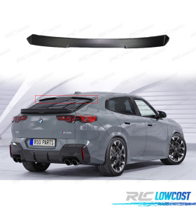 SPOILER ALERON DE TECHO BMW X2 F39 24- LOOK M NEGRO BRILLO