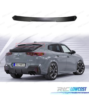 SPOILER ALERON DE TECHO BMW X2 F39 24- LOOK M NEGRO BRILLO