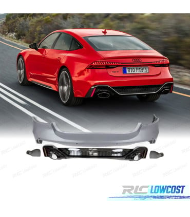 PARAGOLPES TRASERO AUDI A7 18- LOOK RS PDC