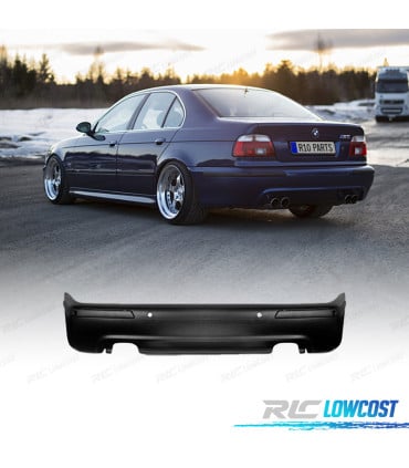PARAGOLPES TRASERO BMW E39 LOOK M5 PDC DOBLE SALIDA