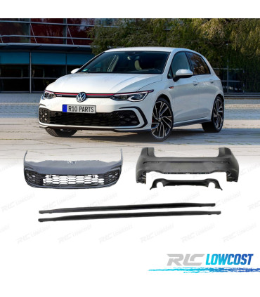 KIT CARROCERIA VOLKSWAGEN VW GOLF 8 20- LOOK GTI + NIEBLAS