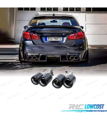 COLAS ESCAPE BMW LOOK M PERFORMANCE CROMO CARBONO