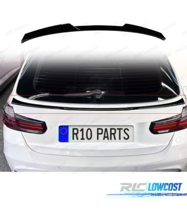 ALERON SPOILER BMW F31 TOURING 12-18 LOOK M NEGRO BRILLO
