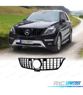 PARRILLA MERCEDES ML W166 11-15 LOOK AMG NEGRO BRILLO