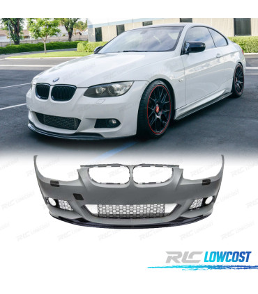 PARAGOLPES DELANTERO + LIP FRONTAL BMW E92 E93 10-14 PACK M COUPE CABRIO SRA