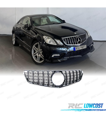 PARRILLA MERCEDES E C207 A207 09-13 NEGRO CROMO LOOK GTR