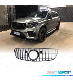 PARRILLA MERCEDES GLS X166 15-19 NEGRO CROMO LOOK AMG GT
