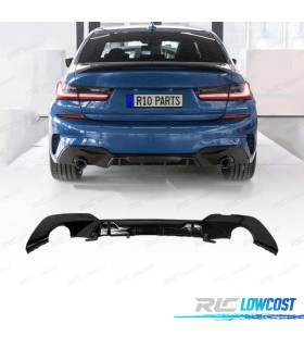 DIFUSOR BMW G20 G21 19- LOOK M PERFORMANCE COMPETITION NEGRO BRILLO