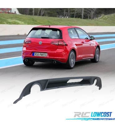 DIFUSOR VOLKSWAGEN VW GOLF 7.5 17-20 LOOK GTI