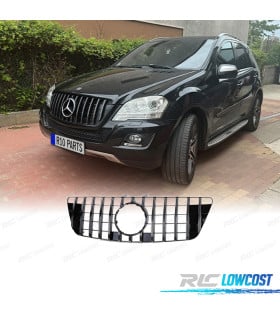 PARRILLA MERCEDES M ML W164 08-11 LOOK AMG NEGRO CROMO