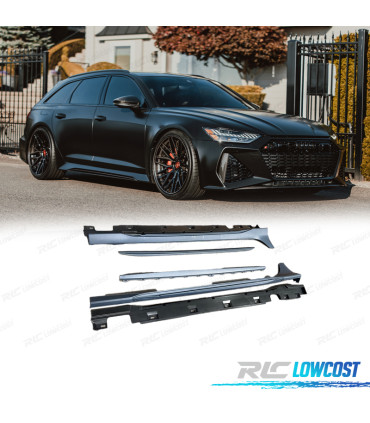 TALONERAS AUDI A6 12-18 LOOK RS6