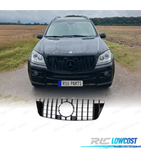 PARRILLA MERCEDES M ML W164 08-11 LOOK AMG NEGRO BRILLO