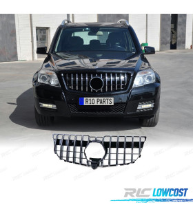 PARRILLA MERCEDES GLK X204 12-15 LOOK AMG NEGRO CROMO