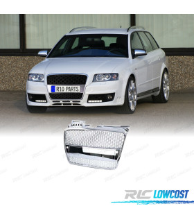 PARRILLA AUDI A4 B7 04-09 LOOK S LINE CROMO PDC