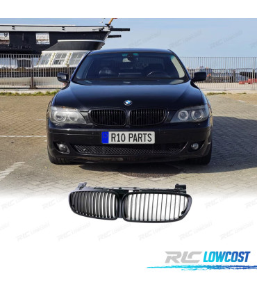 PARRILLA BMW E65 E66 05-08 LOOK M NEGRO MATE
