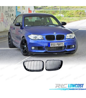 PARRILLAS BMW E81 E82 E87 E88 07-12 LOOK M NEGRO BRILLO