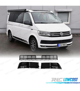 REJILLAS VOLKSWAGEN VW T6 MULTIVAN 15-19 ACC NEGRO BRILLO